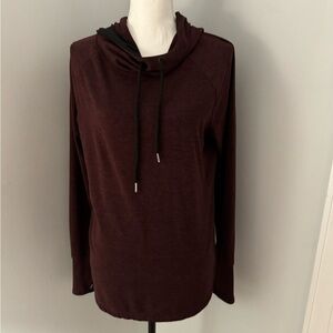 Serene Tangerine Soft Pullover Hoodie Purple Women's Size Small